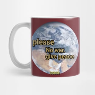 world peace. Mug